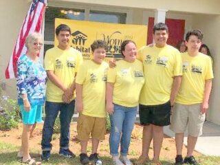 Habitat House Children w Sherie