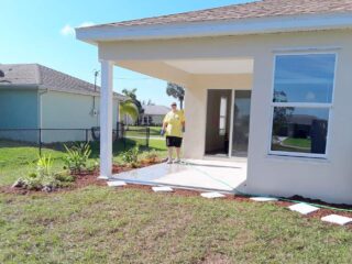 House back - after