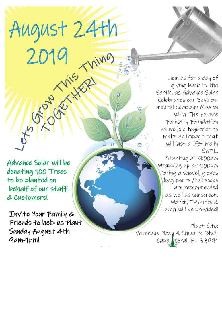 Tree Planting Flyer