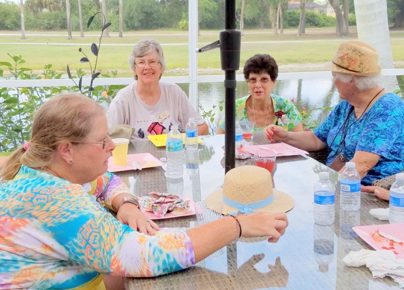 Tea at Judy's Garden Club of Cape Coral