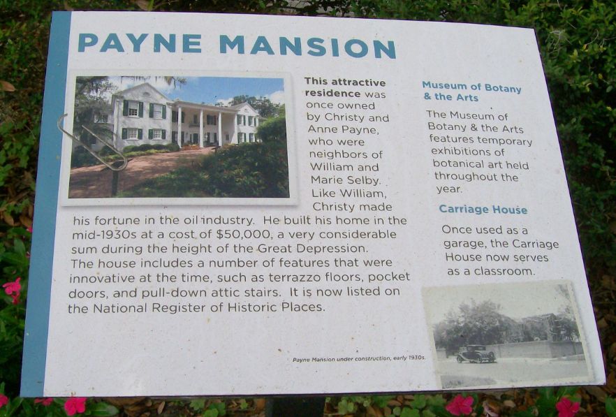 Payne mansion with Warhol Exhibit