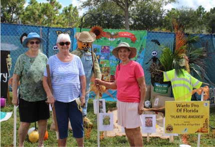 Scarecrow 2019 for the Garden Club of Cape Coral