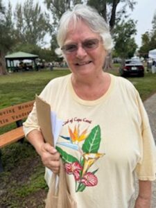 Sylvia Swartz - co-chair of March in the Park